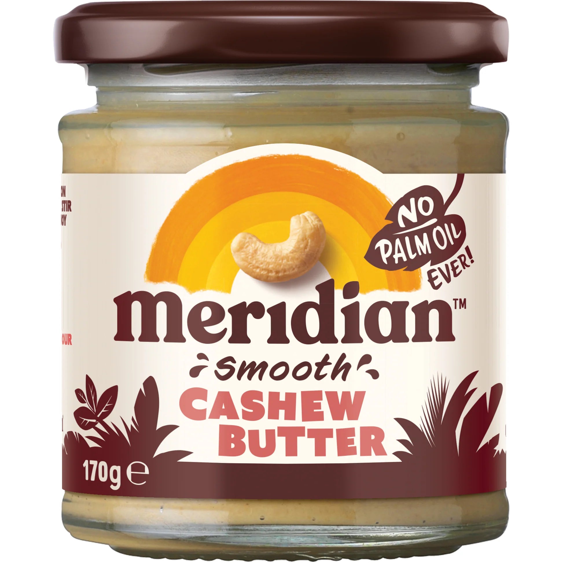 Meridian - Cashew Butter Smooth 100% Nuts 6x170g