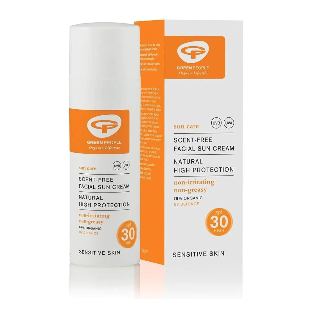 Green People - Sun Lotion SPF30 No Scent Facial(Org) 1x50ml