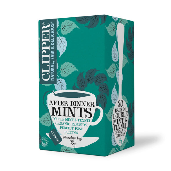 After Dinner Mints' Mint/Fennel (Org 4x20Bags Clipper)