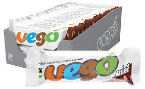 Vego Good Food Mini Hazelnut Chocolate Bar (Org) GF 30x65g