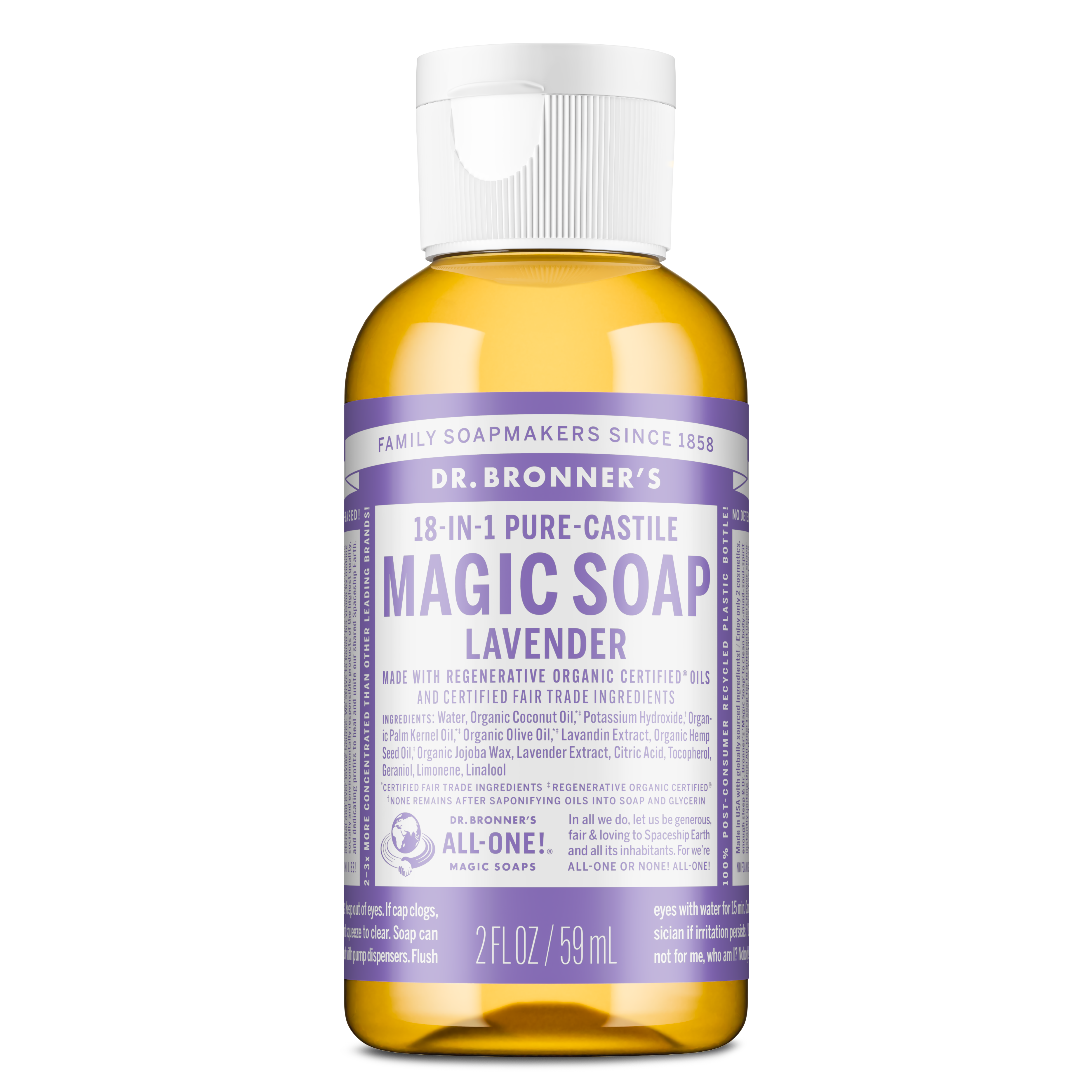 Dr. Bronner's Pure-Castile Liquid Soap - Lavender