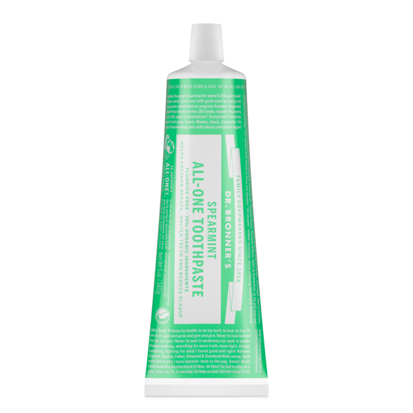 Dr. Bronner's All-One Toothpaste - Spearmint - 5oz
