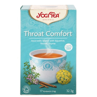 Yogi Tea Throat Comfort Teabags (Org)	6x17Bags