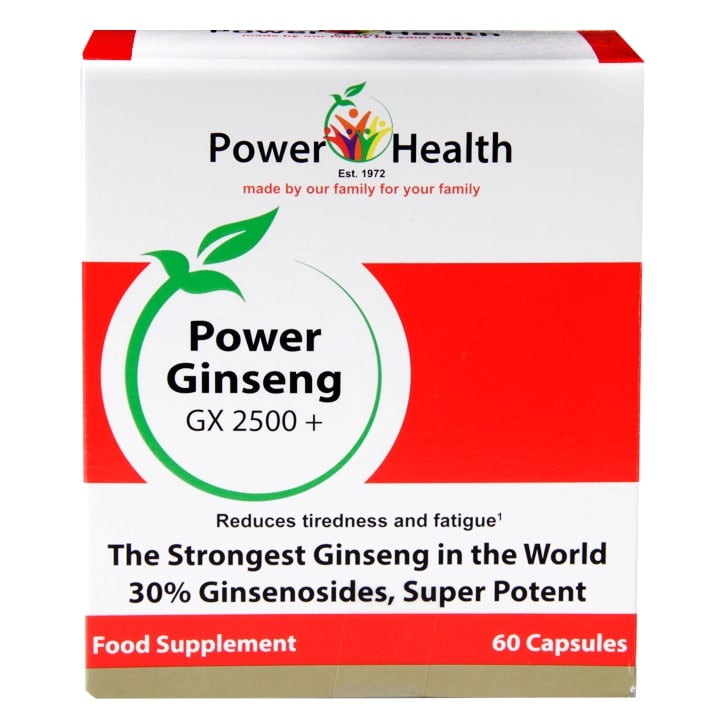 Power Health - Korean Ginseng GX2500+ Capsules 1x60s
