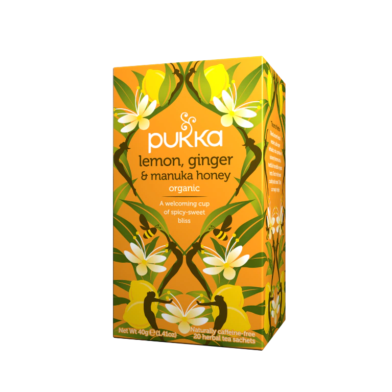 Pukka - Lemon Ginger & Manuka Honey