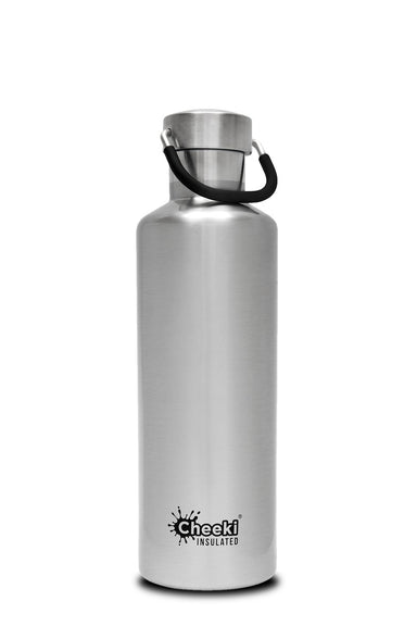 600ml Classic Insulated Bottle - Silver