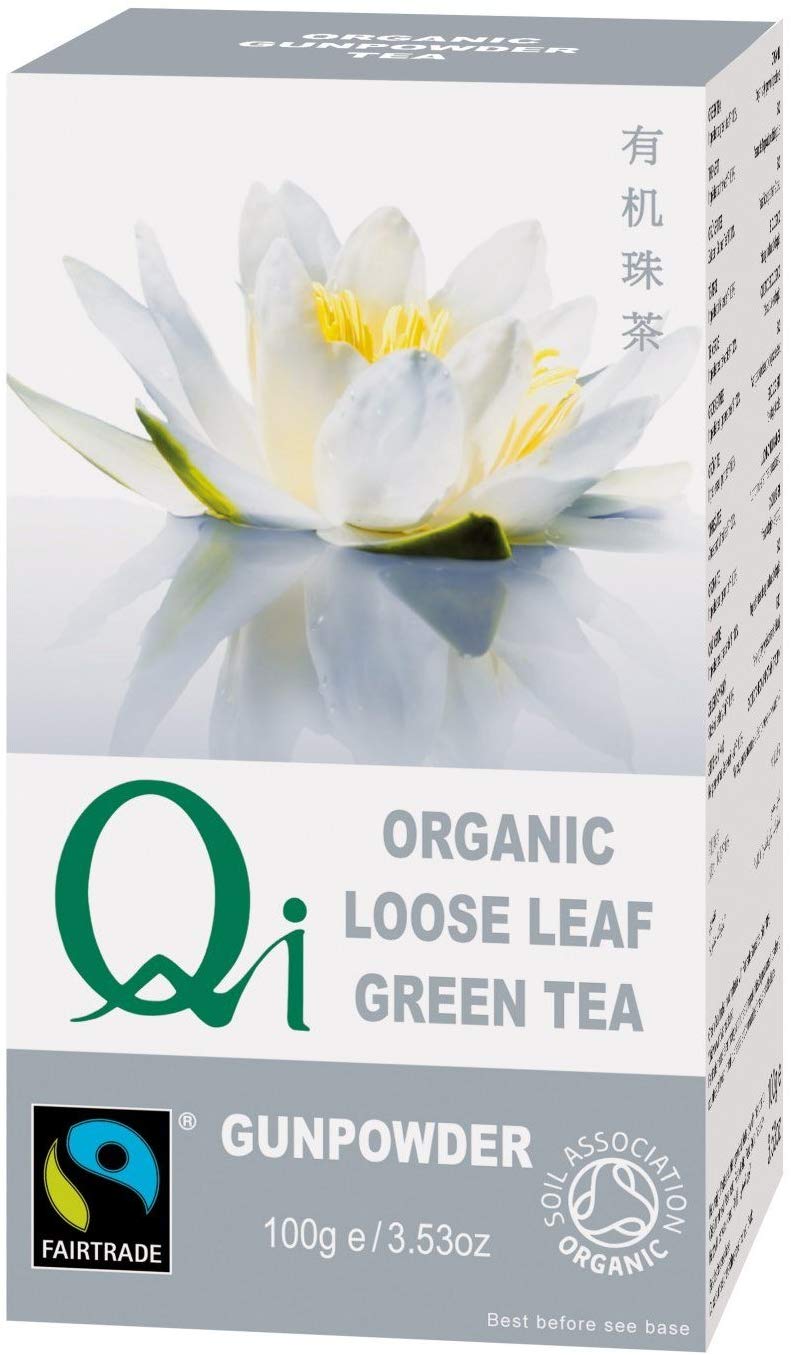 Qi Gunpowder Green Tea Loose FT (Org) 6x100g