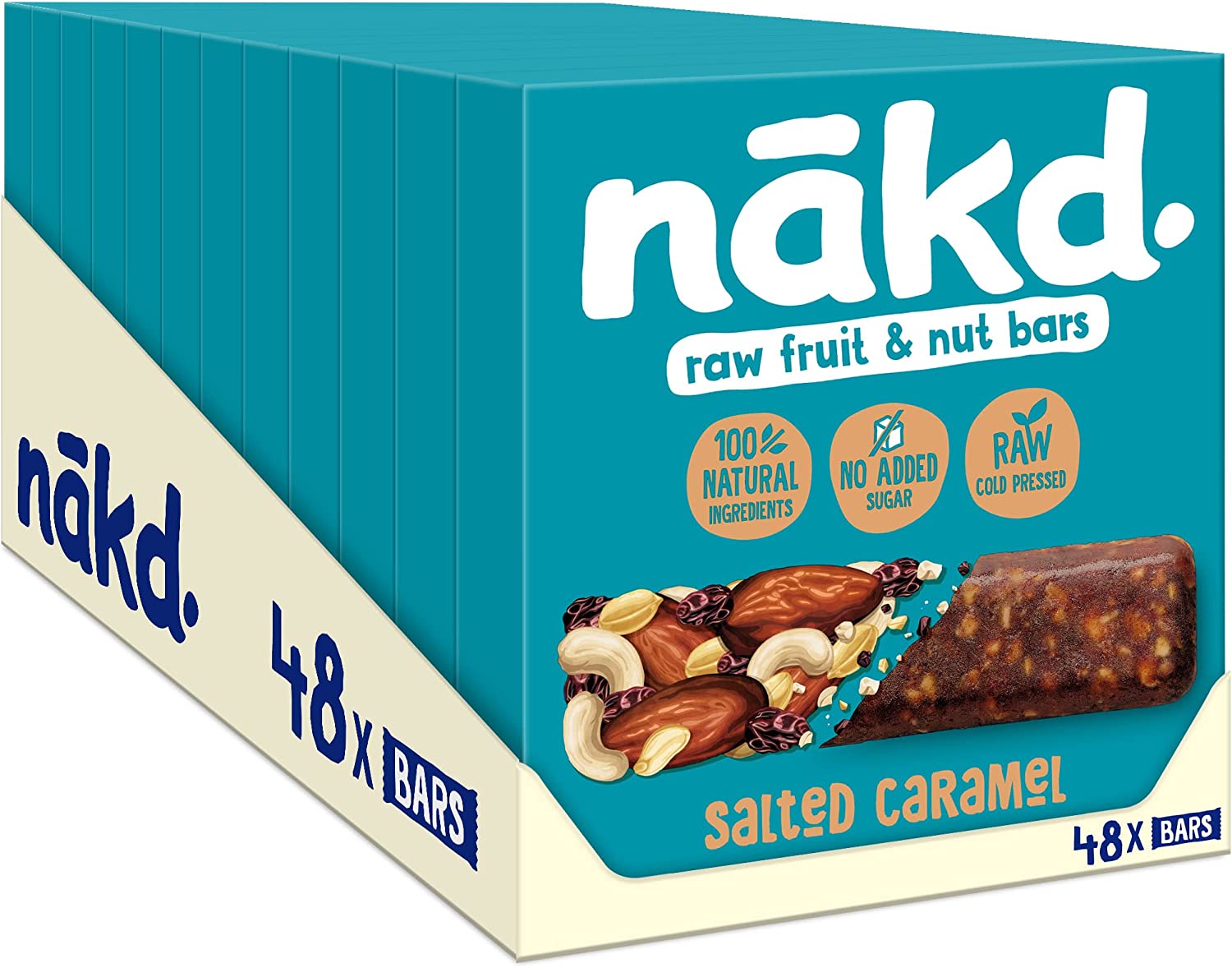 Nakd Salted Caramel Multipack bar 12x(4x30g)