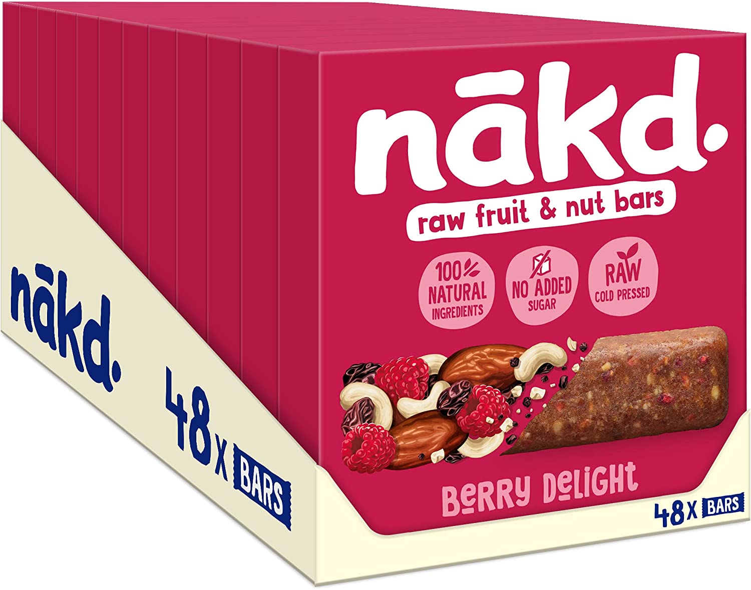 Nakd Berry Delight Multipack bar 12x(4x30g)