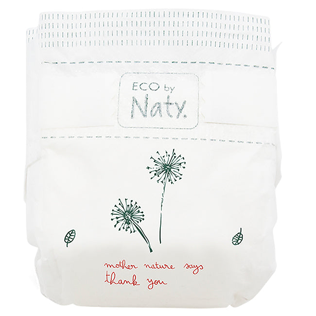 Nature Baby Care Nappies - Mini Size 2 (6-13lbs), 4x34 pieces