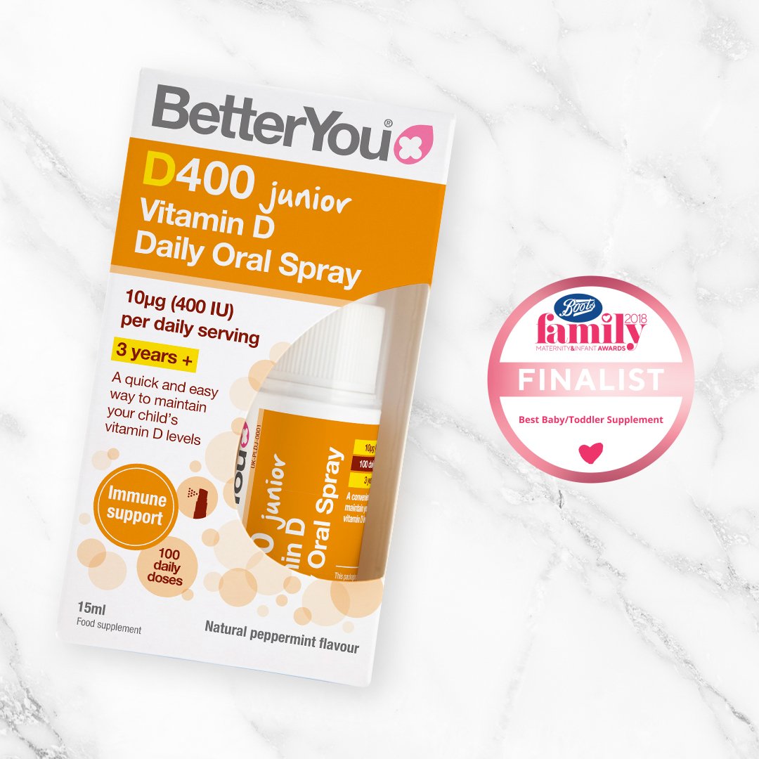 Better You D Lux Junior Vitamin D Oral Spray 1x15ml