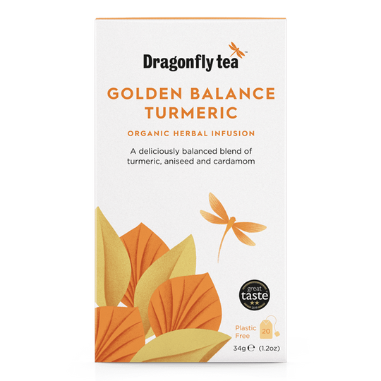 Dragonfly Tea Golden Balance Turmeric 4x20 Bags