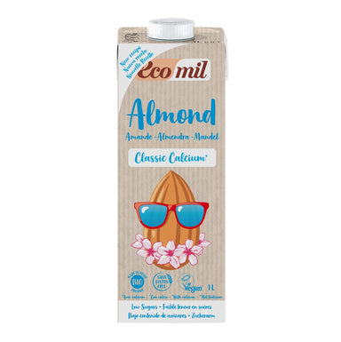 ECOMIL - Almond Milk Class Calcium (w Sugar) 6x1L