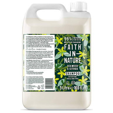 Faith In Nature - Seaweed Shampoo 5L