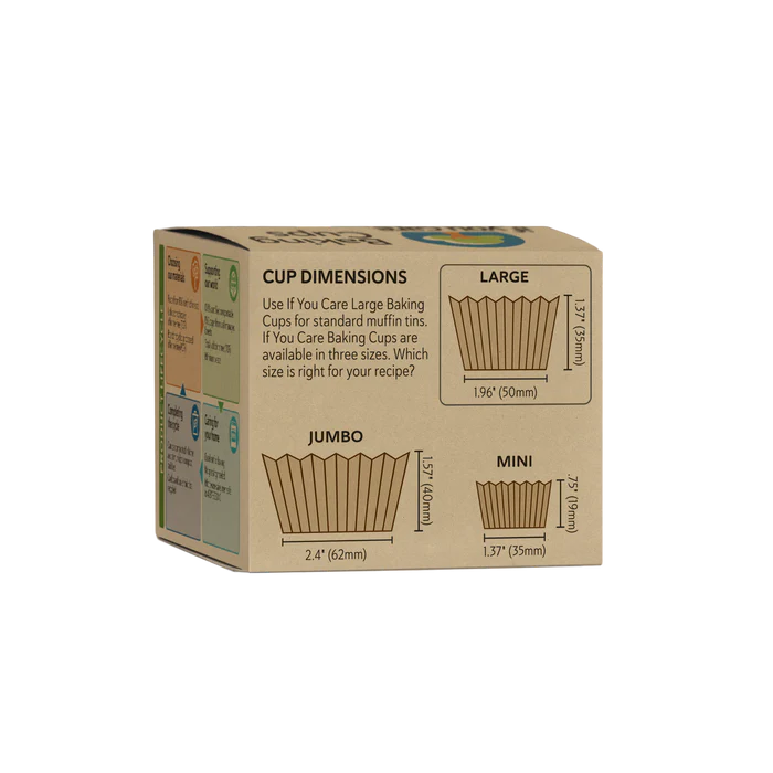 If You Care - Unbleached Baking Cups