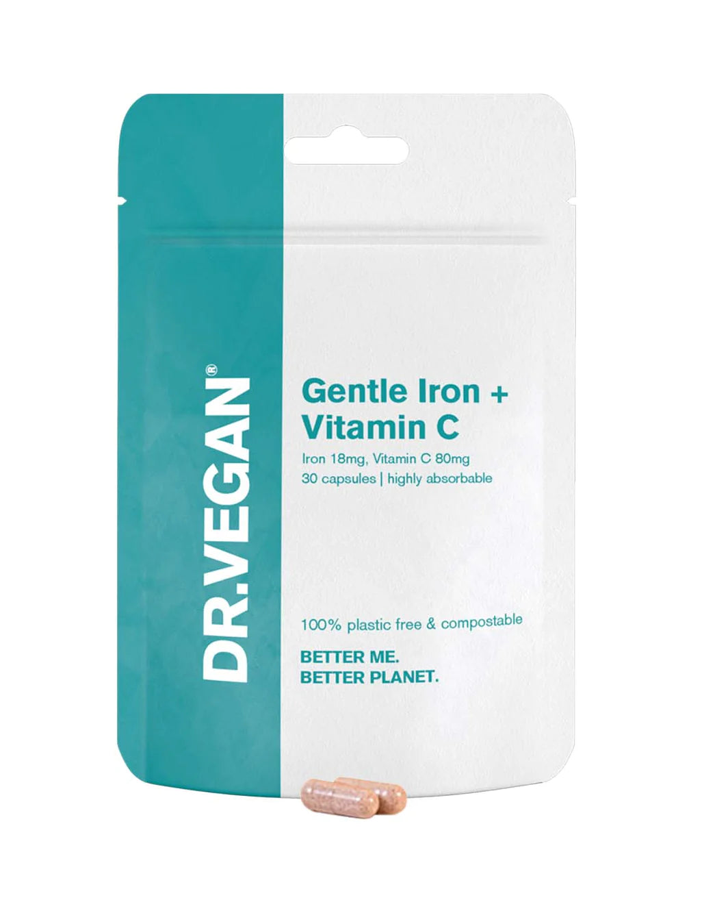 Dr. Vegan Gentle Iron & Vitamin C 1x30 caps
