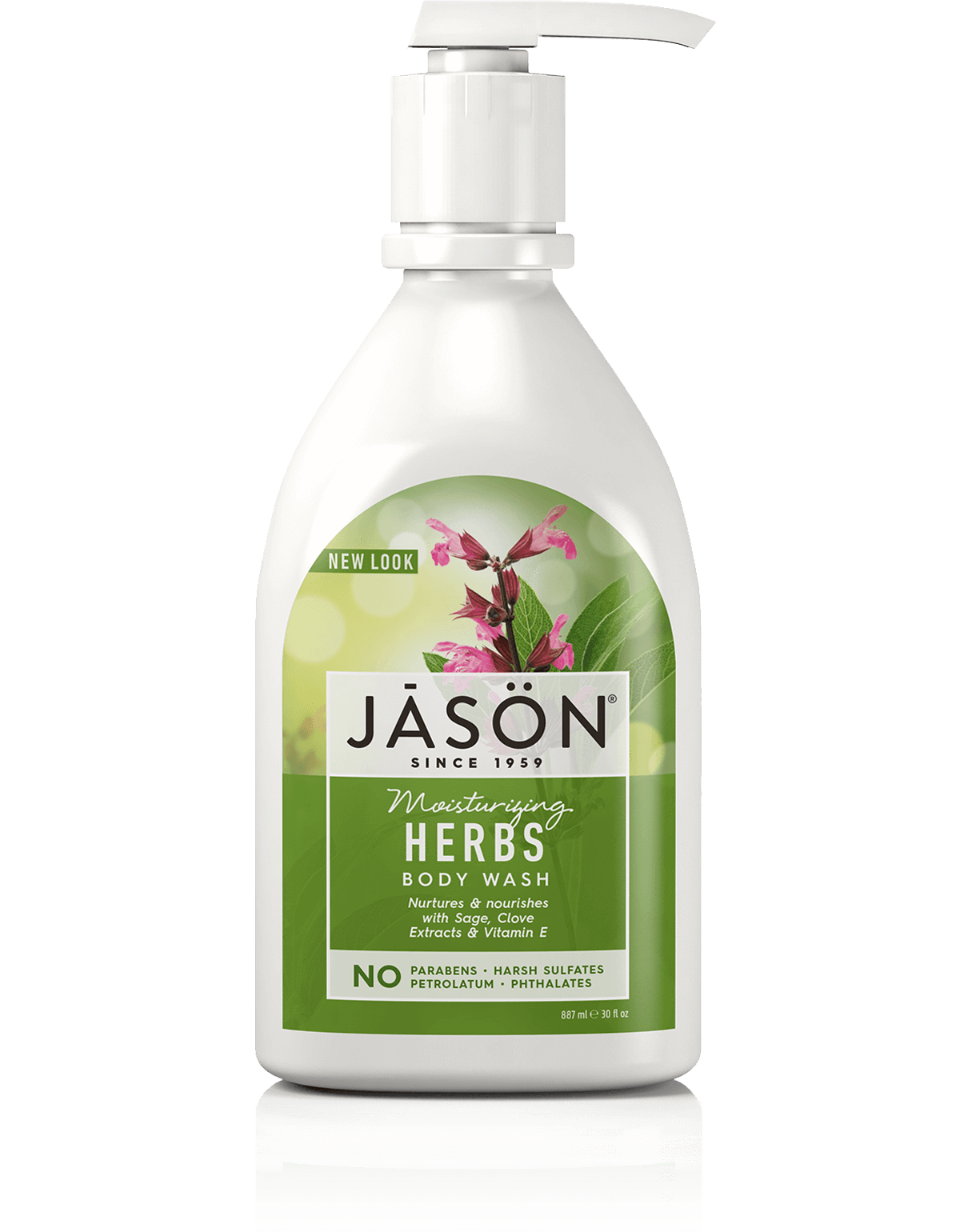 Jason - Herbal Satin Body Wash Pump