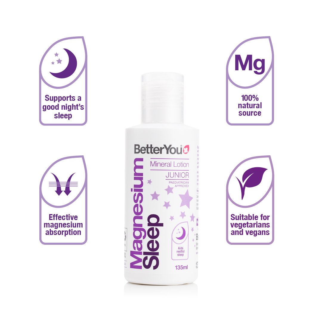 Better You Magnesium Sleep Mineral Lotion Junior 1x135ml