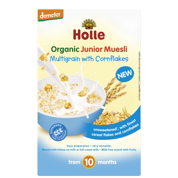 Holle Baby	Multigrain w/Cornflakes (Org)	8x250g