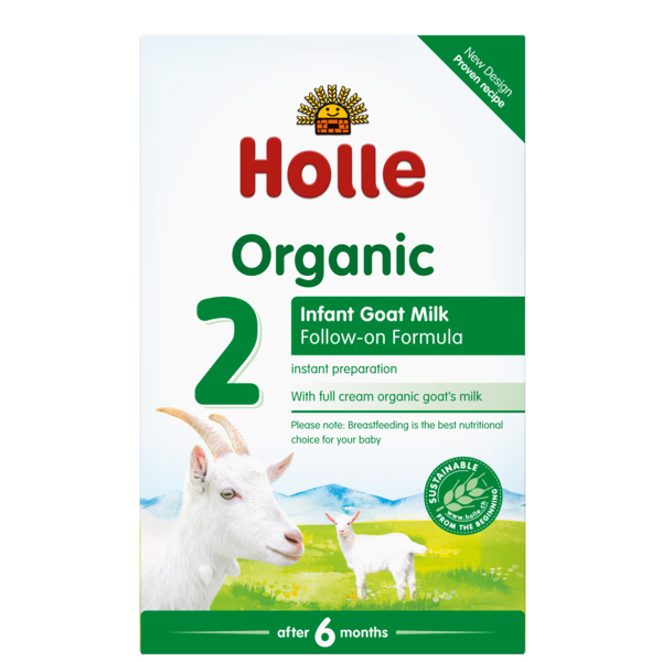 Holle Baby	Goats Milk Follow On 6 Mths+ 	4x400g