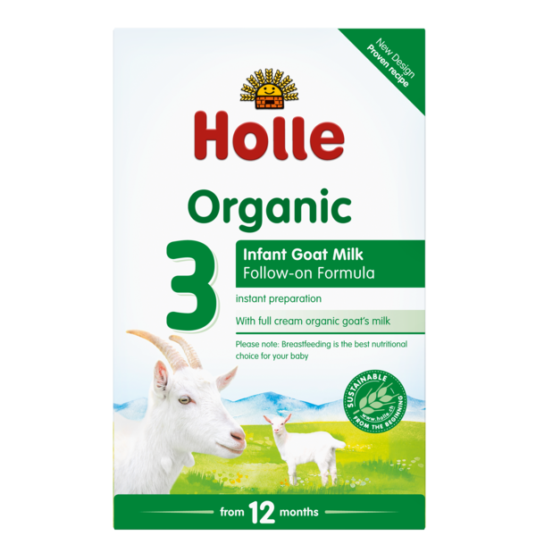 Holle Baby	Goat Milk Follow-on Formula 3 (Org)	6x400g