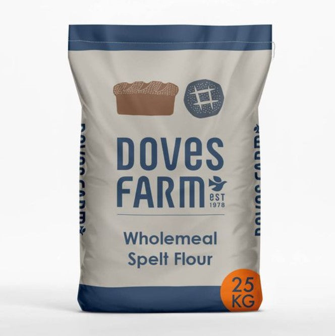 Bulk Flour - Doves Whole Spelt Flour Non-Organic 1x25kg