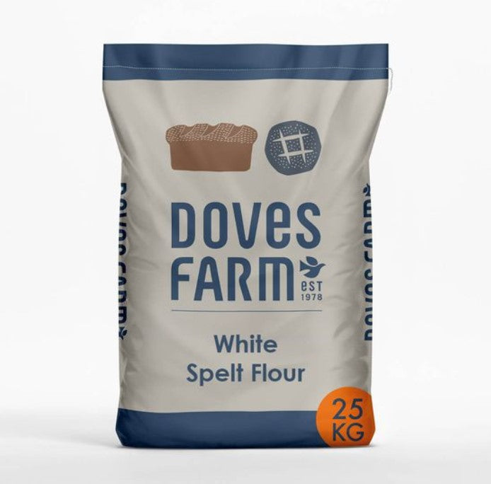 Bulk Flour - Doves White Spelt Flour (Organic) 1x25kg