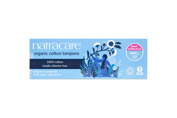 Natracare	Cotton Tampons Super Plus (Org)	12x20Pce