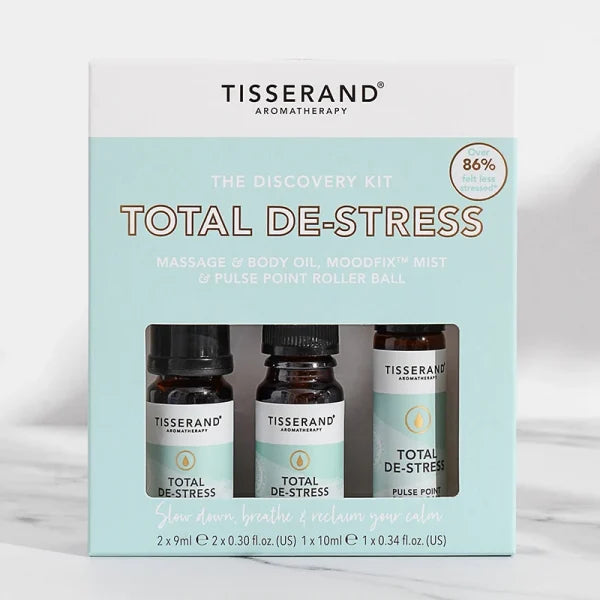 Tisserand Total De-Stress Discovery Kit