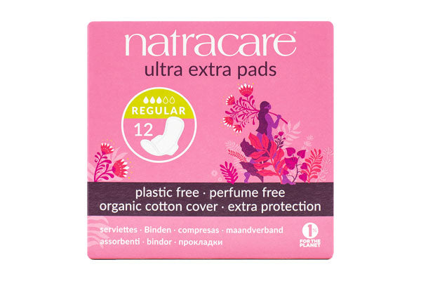 Natracare	Ultra Extra Pads Normal	12x12s