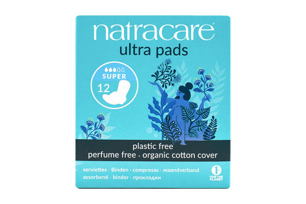 Natracare	Natural Pads - Super	12x12Pce