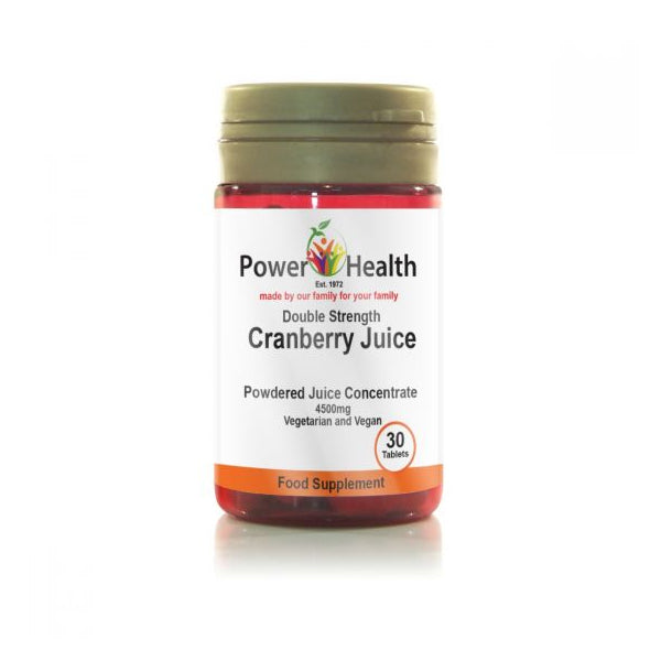 Power Health - Cranberry Double Strength 1x90Caps