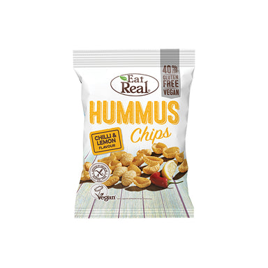EAT REAL - Hummus Chilli Lemon Chips 10x135g