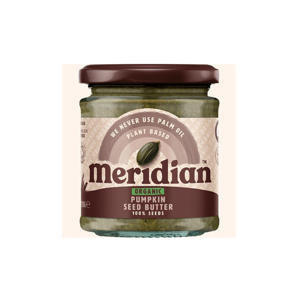 Meridian Pumpkin Seed Butter 100% (Org) 6x170g