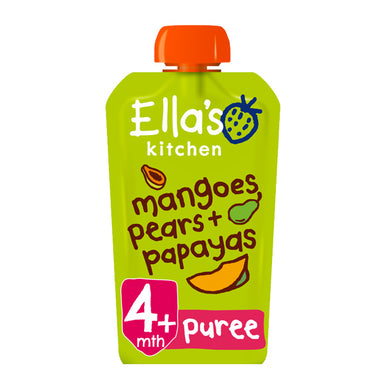 Ellas Kitchen	Mangoes,Pears & Papayas (Org)	7x120g