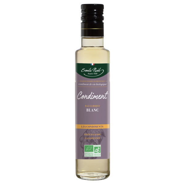 EMILE NOEL - Organic White Balsamic Vinegar Condiment 6x250ml