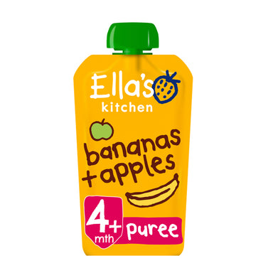 Ellas Kitchen Apple and Banana Baby Food (Org) 7x120g