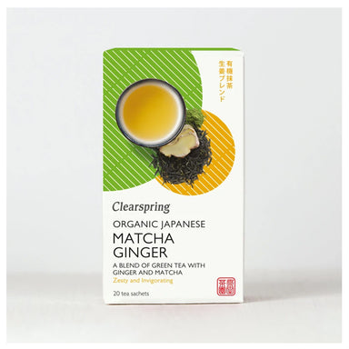 Clearspring - Matcha Ginger Tea (Org) 4x20Bags