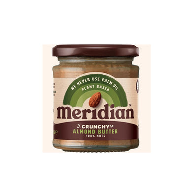Meridian - Almond Butter Crunchy 100% Nuts 6x170g