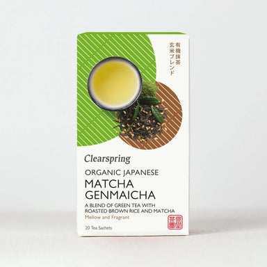 Clearspring Matcha Genmaicha Tea (Org) 4x20Bags