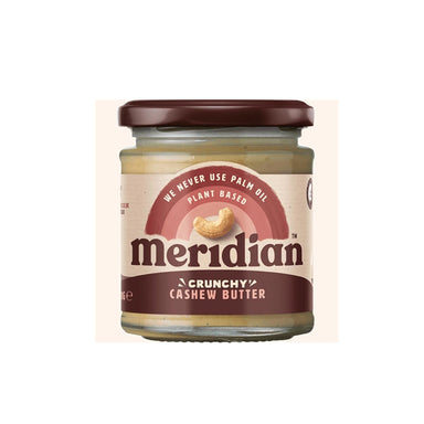 Meridian - Cashew Butter Crunchy 100% Nuts 6x170g