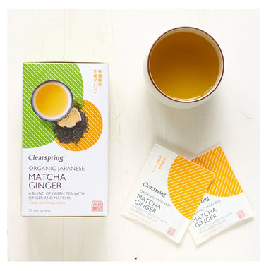 Clearspring - Matcha Ginger Tea (Org) 4x20Bags
