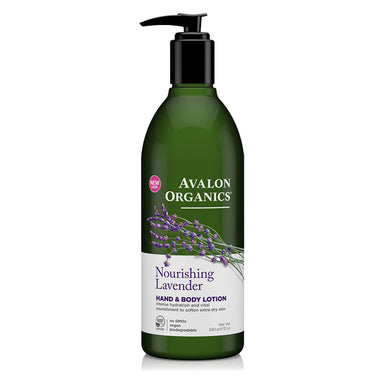 Avalon Organics Lavender Hand & Body Lotion 350ml