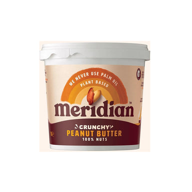 Meridian - Peanut Butter Crunchy 100% Nuts (Org 6x1kg