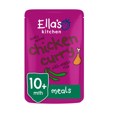 Ellas Kitchen Chicken Curry (Org) 7x190g