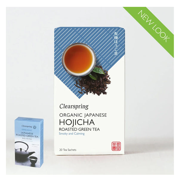 Clearspring - Hojicha, Roasted Green Tea Bags (org 4x20Bags)