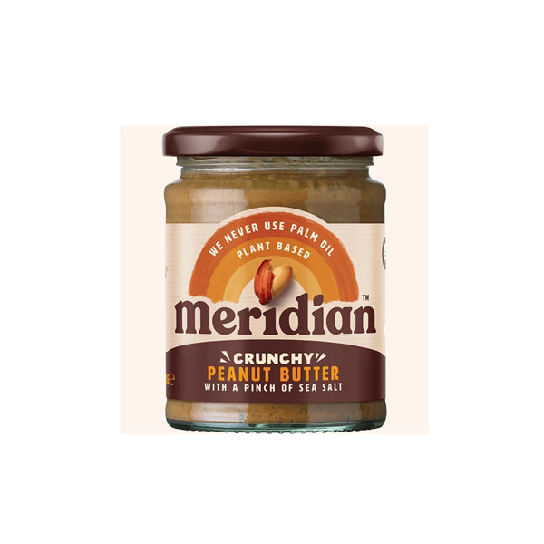 Meridian Peanut Butter Crunchy w Salt 6x280g