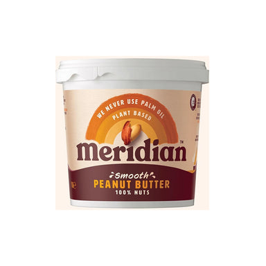 Meridian - Peanut Butter Smooth 100% Nuts 1kg 6x1kg