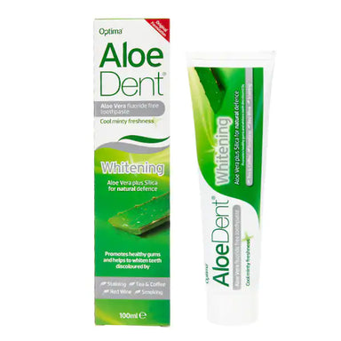 Aloe Dent Whitening AV Toothpaste w Silica 1x100ml single