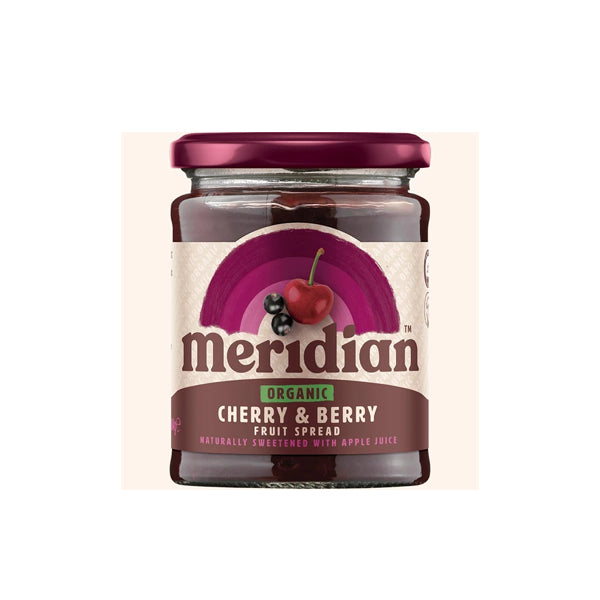 Meridian - Cherry & Berry Spread (Org) 6x284g